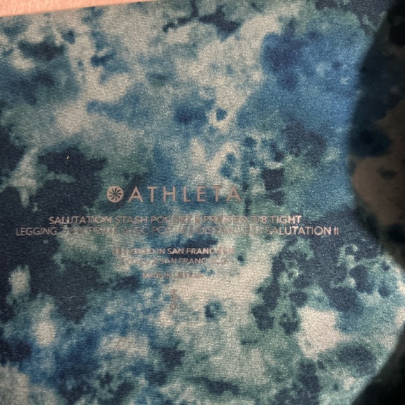 Athleta Stash Pocket 7/8 Leggings Size S - Picture 3 of 5